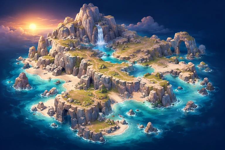Your island at the beginning of its story
